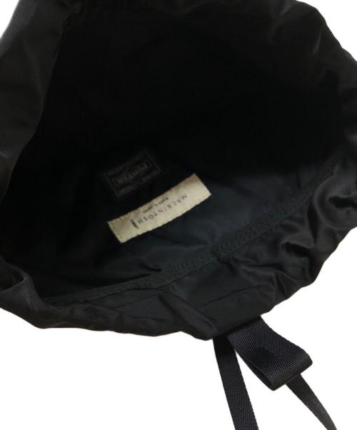 PORTER（ポーター）PORTER (ポーター) MACKINTOSH (マッキントッシュ) 巾着バッグ ブラック サイズ:表記なしの古着・服飾アイテム