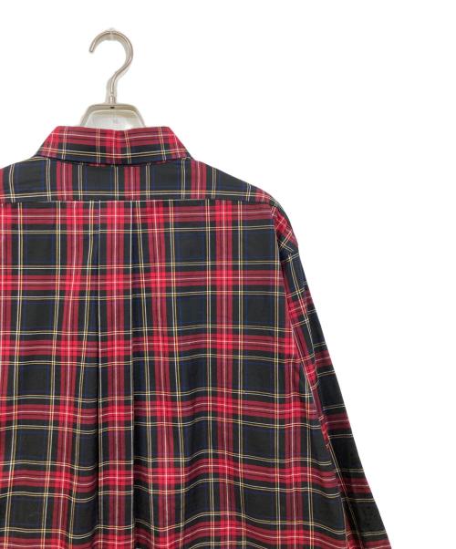 BROOKS BROTHERS（ブルックスブラザーズ）BROOKS BROTHERS (ブルックスブラザーズ) チェックBDシャツ ブラック×レッド サイズ:XXLの古着・服飾アイテム