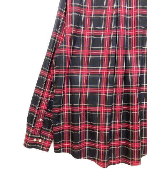 BROOKS BROTHERS（ブルックスブラザーズ）BROOKS BROTHERS (ブルックスブラザーズ) チェックBDシャツ ブラック×レッド サイズ:XXLの古着・服飾アイテム