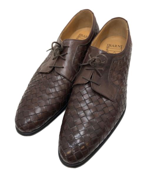 BARNI（バーニ）BARNI (バーニ) レザーシューズ ブラウン サイズ:43の古着・服飾アイテム
