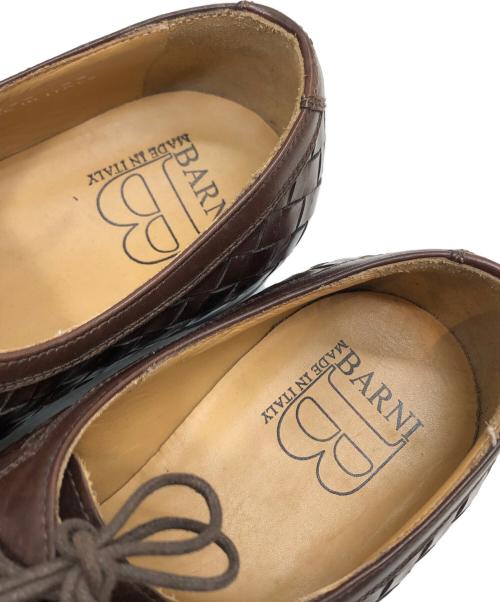 BARNI（バーニ）BARNI (バーニ) レザーシューズ ブラウン サイズ:43の古着・服飾アイテム