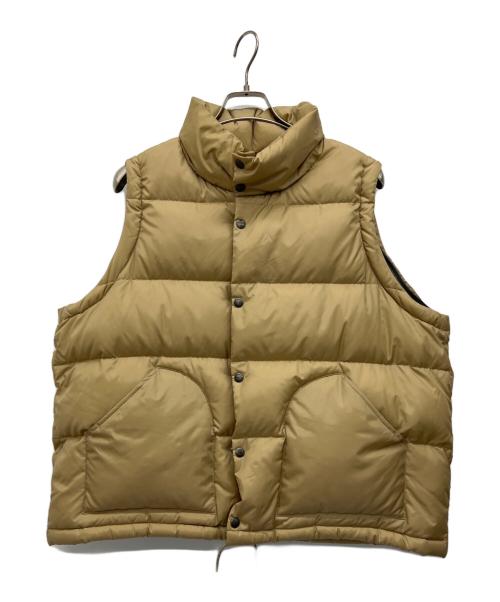 SIERRA DESIGNS（シエラデザインズ）SIERRA DESIGNS (シエラデザインズ) 2WAYダウンジャケット ベージュ サイズ:Mの古着・服飾アイテム