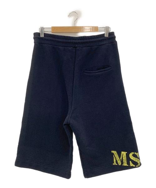 INSCRIRE（アンスクリア）INSCRIRE (アンスクリア) Sweat Half Pants ネイビー サイズ:Lの古着・服飾アイテム