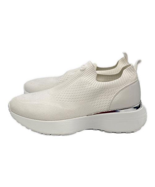 MICHAEL KORS（マイケルコース）MICHAEL KORS (マイケルコース) ARI SLIP ON LS23K ホワイト サイズ:8.5Mの古着・服飾アイテム