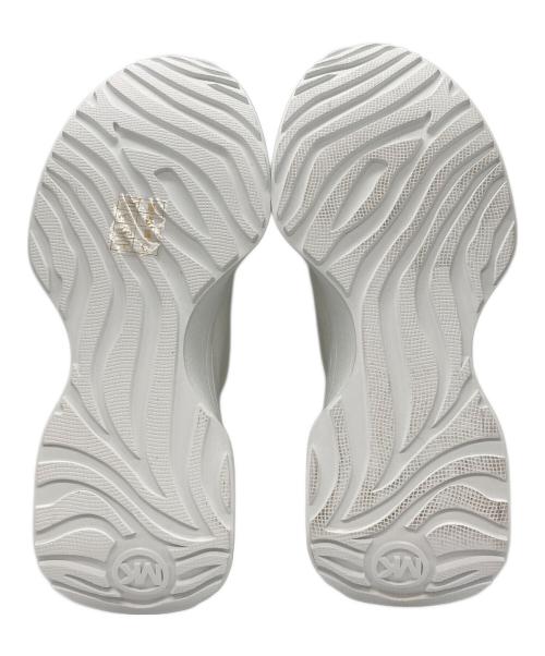 MICHAEL KORS（マイケルコース）MICHAEL KORS (マイケルコース) ARI SLIP ON LS23K ホワイト サイズ:8.5Mの古着・服飾アイテム
