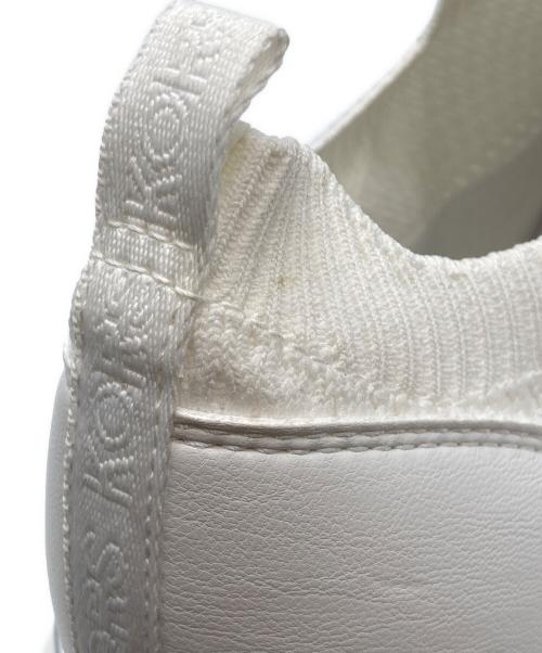 MICHAEL KORS（マイケルコース）MICHAEL KORS (マイケルコース) ARI SLIP ON LS23K ホワイト サイズ:8.5Mの古着・服飾アイテム