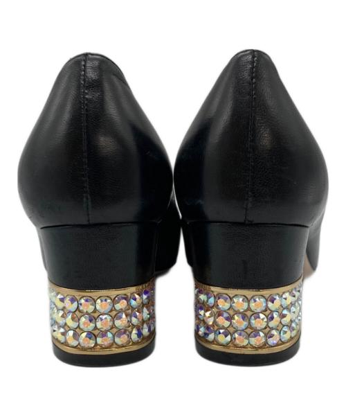 GUCCI（グッチ）GUCCI (グッチ) パンプス ブラック サイズ:37の古着・服飾アイテム