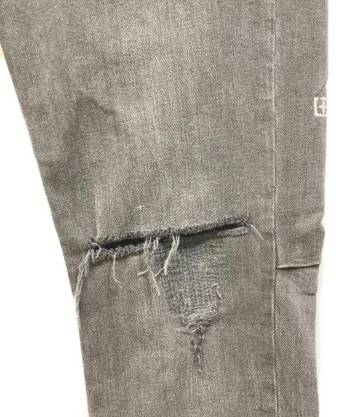 Ksubi（スビ）Ksubi (スビ) ダメージ加工スキニーデニムパンツ ブラック サイズ:W31の古着・服飾アイテム