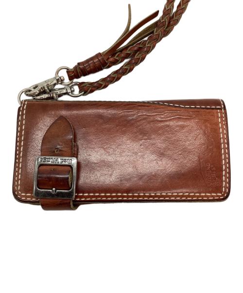 RED WING（レッドウィング）RED WING (レッドウィング) 長財布 ブラウンの古着・服飾アイテム