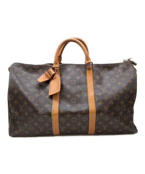 LOUIS VUITTON（ルイ ヴィトン）LOUIS VUITTON (ルイ ヴィトン) モノグラム　キーポル50 ブラウンの古着・服飾アイテム