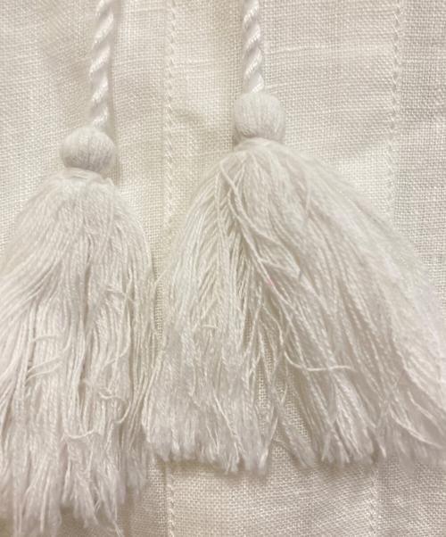 cardo fabrica（カルドファブリカ）cardo fabrica (カルドファブリカ) ヨークかぎ針編みワンピース ホワイト サイズ:SIZE Freeの古着・服飾アイテム