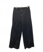 COMME des GARCONS HOMME PLUSコムデギャルソンオムプリュス）の古着「ワイドパンツ」｜ブラック