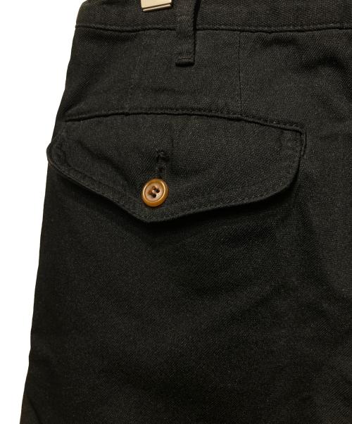 COMME des GARCONS HOMME PLUS（コムデギャルソンオムプリュス）COMME des GARCONS HOMME PLUS (コムデギャルソンオムプリュス) ワイドパンツ ブラック サイズ:XSの古着・服飾アイテム