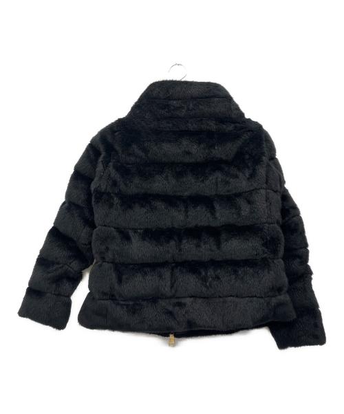 HERNO（ヘルノ）HERNO (ヘルノ) エコファーダウンジャケット ブラック サイズ:40の古着・服飾アイテム