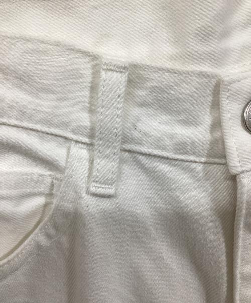 STEVEN ALAN（スティーブンアラン）STEVEN ALAN (スティーブンアラン) 13.5oz デニム 5ポケット バギー テーパード パンツ ホワイト サイズ:31の古着・服飾アイテム