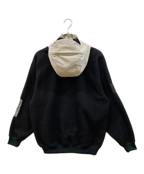 DESCENDANT（ディセンダント）DESCENDANT (ディセンダント) HELLY HANSEN (ヘリーハンセン) RP FLEECE HOODY ブラック サイズ:SIZE Mの古着・服飾アイテム