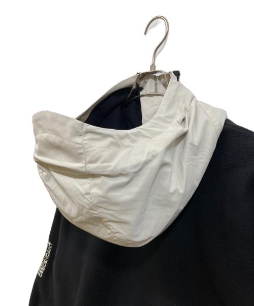 DESCENDANT（ディセンダント）DESCENDANT (ディセンダント) HELLY HANSEN (ヘリーハンセン) RP FLEECE HOODY ブラック サイズ:SIZE Mの古着・服飾アイテム