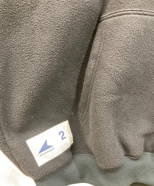 DESCENDANT（ディセンダント）DESCENDANT (ディセンダント) HELLY HANSEN (ヘリーハンセン) RP FLEECE HOODY ブラック サイズ:SIZE Mの古着・服飾アイテム