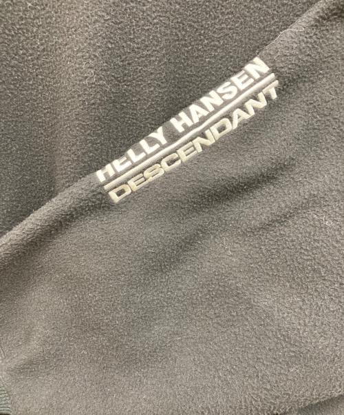 DESCENDANT（ディセンダント）DESCENDANT (ディセンダント) HELLY HANSEN (ヘリーハンセン) RP FLEECE HOODY ブラック サイズ:SIZE Mの古着・服飾アイテム