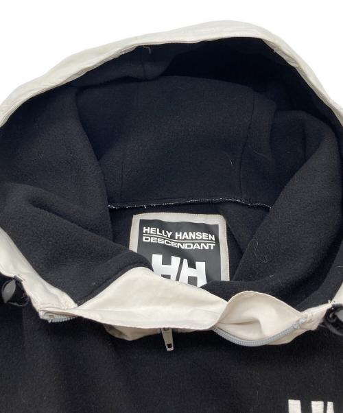 DESCENDANT（ディセンダント）DESCENDANT (ディセンダント) HELLY HANSEN (ヘリーハンセン) RP FLEECE HOODY ブラック サイズ:SIZE Mの古着・服飾アイテム