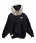 DESCENDANT（ディセンダント）の古着「RP FLEECE HOODY」｜ブラック