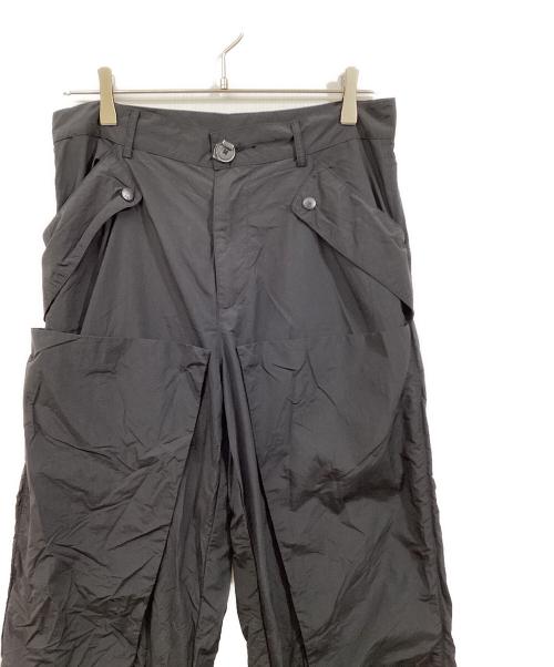 archival（アーカイバル）archival (アーカイバル) COVER PANTS ブラック サイズ:Sの古着・服飾アイテム