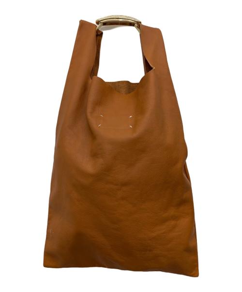 Maison Margiela 11（メゾンマルジェラ 11）Maison Margiela 11 (メゾンマルジェラ 11) ショッピングトートバッグ ブラウンの古着・服飾アイテム