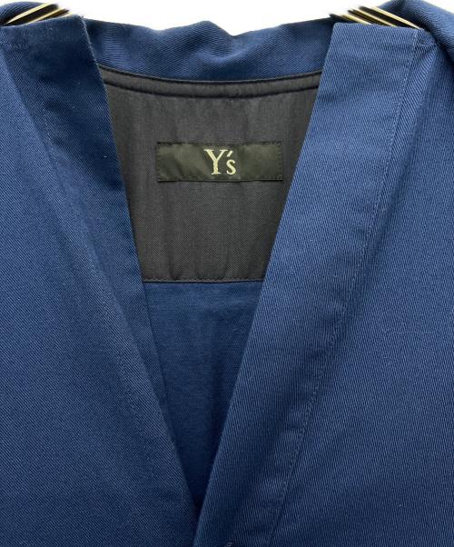 Y's（ワイズ）Y's (ワイズ) ロングシャツワンピース ブルー サイズ:１の古着・服飾アイテム