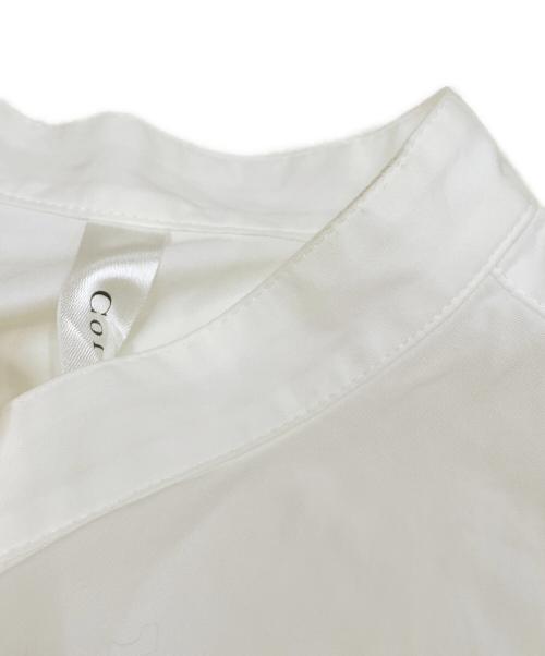Col Pierrot（コルピエロ）COL PIERROT (コルピエロ) Stand Collar ブラウス ホワイト サイズ:999の古着・服飾アイテム