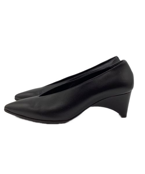HERMES（エルメス）HERMES (エルメス) パンプス ブラック サイズ:SIZE 36 1/2の古着・服飾アイテム