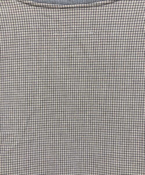 MM6 Maison Margiela（エムエムシックスメゾンマルジェラ）MM6 Maison Margiela (エムエムシックスメゾンマルジェラ) バック切り替えクルーネックスウェット ライトグレー サイズ:Mの古着・服飾アイテム