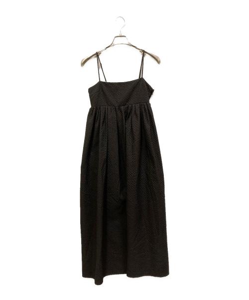 Mila Owen（ミラオーウェン）Mila Owen (ミラオーウェン) タンクレイヤードボリュームキャミワンピース ホワイト×ブラック サイズ:SIZE 0の古着・服飾アイテム