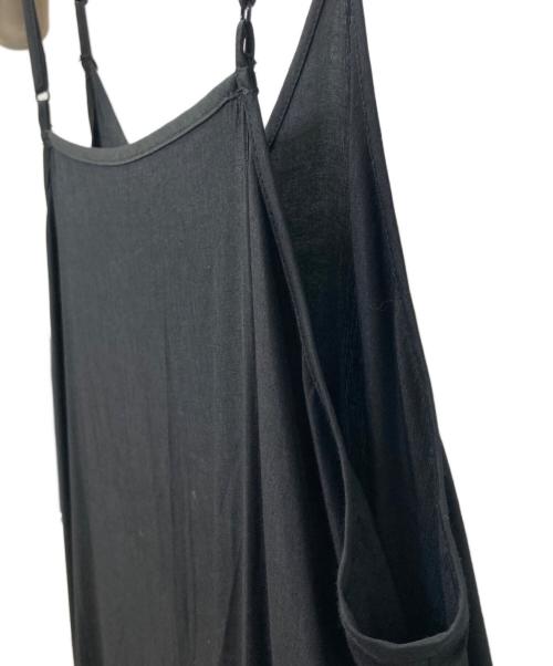 Loungedress（ラウンジドレス）Loungedress (ラウンジドレス) サテンティアードキャミワンピース ブラック サイズ:FREEの古着・服飾アイテム
