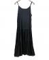 Loungedress (ラウンジドレス) サテンティアードキャミワンピース ブラック サイズ:FREE：8000円