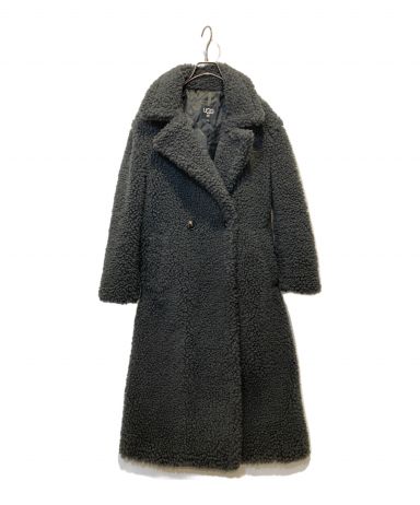 中古・古着通販】UGG (アグ) Gertrude Long Teddy Coat グレー サイズ