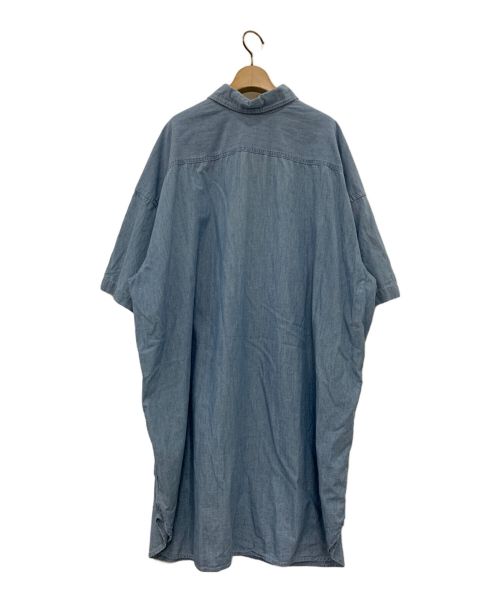 HYKE（ハイク）HYKE (ハイク) ダンガリーシャツワンピース インディゴ サイズ:2の古着・服飾アイテム