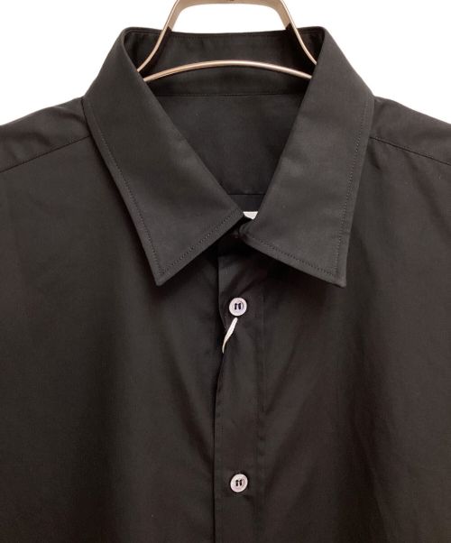 Maison Margiela（メゾンマルジェラ）Maison Margiela (メゾンマルジェラ) Short Sleeved Shirt (ショートスリーブシャツ) ブラック サイズ:41の古着・服飾アイテム