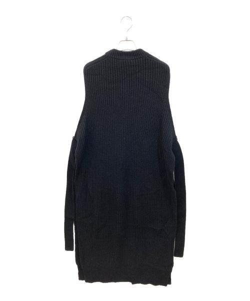 HYKE（ハイク）HYKE (ハイク) RIBBED KNIT OP ブラック サイズ:2の古着・服飾アイテム