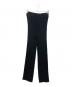 HYKE (ハイク) WIDE RIBBED SWEATER PANTS ブラック サイズ:2：5000円