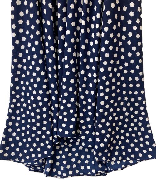 Kate Spade（ケイトスペード）Kate Spade (ケイトスペード) ノースリーブワンピース ネイビー サイズ:2の古着・服飾アイテム