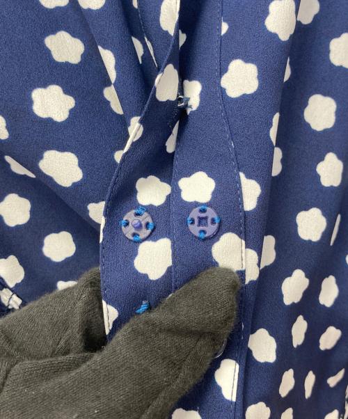 Kate Spade（ケイトスペード）Kate Spade (ケイトスペード) ノースリーブワンピース ネイビー サイズ:2の古着・服飾アイテム