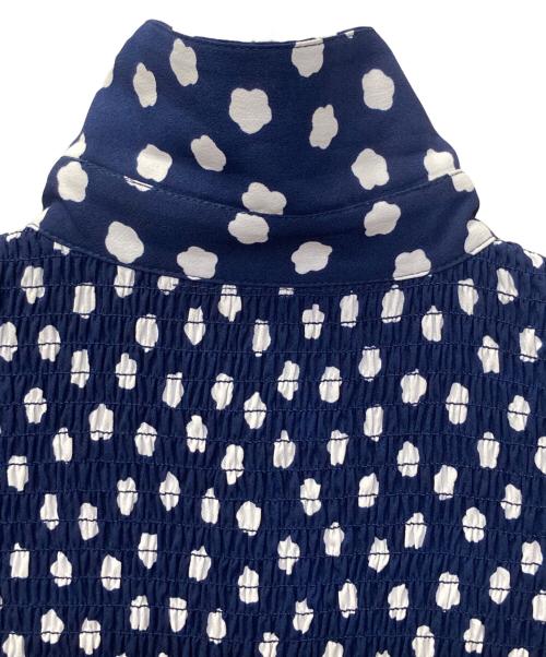 Kate Spade（ケイトスペード）Kate Spade (ケイトスペード) ノースリーブワンピース ネイビー サイズ:2の古着・服飾アイテム