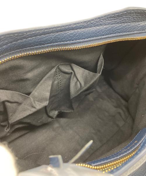 BALENCIAGA（バレンシアガ）BALENCIAGA (バレンシアガ) 2WAYバッグ ネイビーの古着・服飾アイテム
