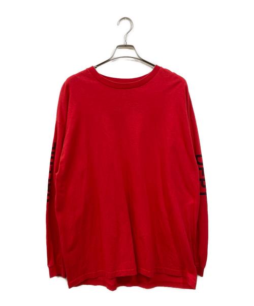 GALLERY DEPT（ギャラリー デプト）GALLERY DEPT (ギャラリー デプト) FRENCH COLLECTOR L/S TEE レッド サイズ:XLの古着・服飾アイテム