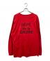 GALLERY DEPT (ギャラリー デプト) FRENCH COLLECTOR L/S TEE レッド サイズ:XL：12000円