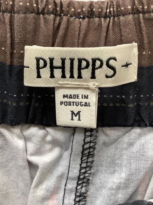 PHIPPS（フィップス）PHIPPS (フィップス) RUSTIC COTTON LUGGER SHORTS ブラウン サイズ:Mの古着・服飾アイテム