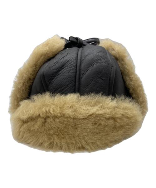 CAWLEY（コーリー）CAWLEY (コーリー) Sheepskin Unisex Trapper Hat ブラウン サイズ:なしの古着・服飾アイテム