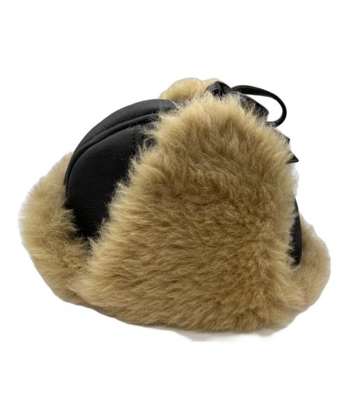 CAWLEY（コーリー）CAWLEY (コーリー) Sheepskin Unisex Trapper Hat ブラウン サイズ:なしの古着・服飾アイテム