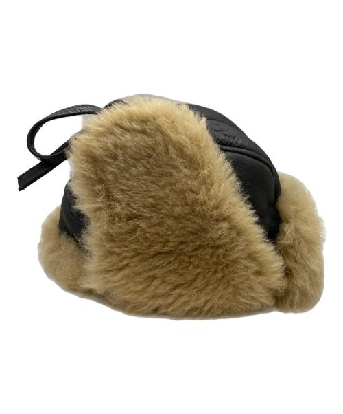 CAWLEY（コーリー）CAWLEY (コーリー) Sheepskin Unisex Trapper Hat ブラウン サイズ:なしの古着・服飾アイテム