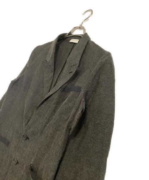 DRIES VAN NOTEN（ドリスヴァンノッテン）DRIES VAN NOTEN (ドリスヴァンノッテン) リネン混テーラードジャケット カーキ サイズ:44の古着・服飾アイテム